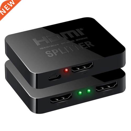4K HDMI-compatible Splitter Full HD 1080p Video Switch 1X2 S