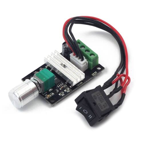 6V 12V 24V A PWM DC Motor Speed Controller Forward Reverse