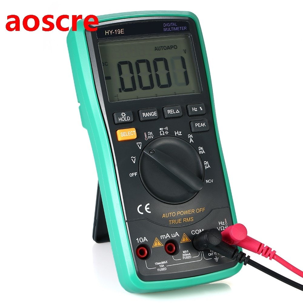 Multi-functional LCD Digital Multimeter NCV True RMS multime
