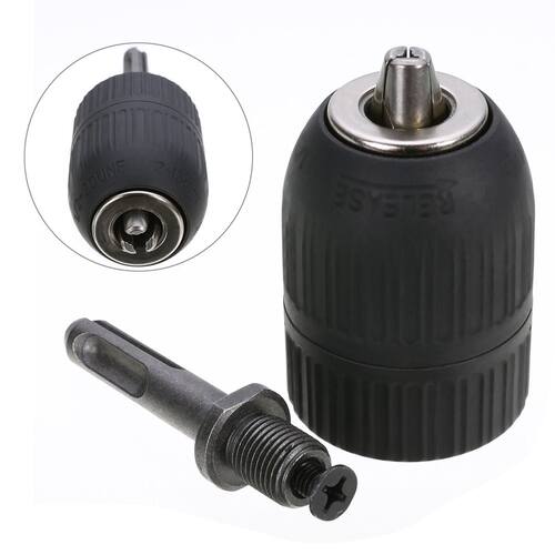 Self Locking Self Tightening Adapter Fit For Drill Clamp 2-1