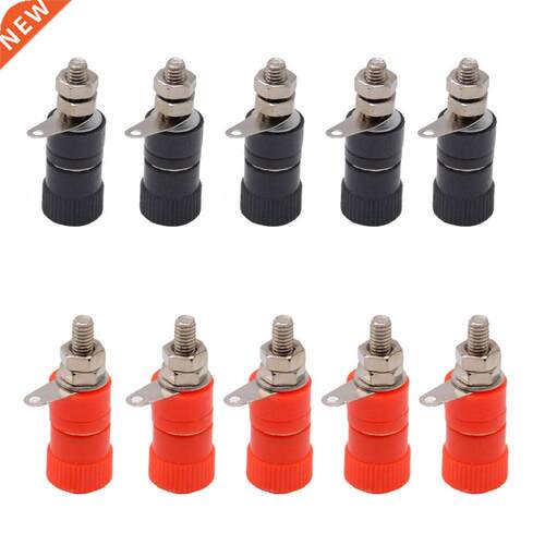 10PCS 4mm Banana Socket Nickel Plated Binding Po Nut Banan