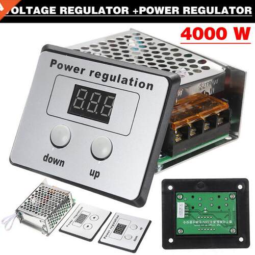 4000W 220V AC SCR Voltage Regulator Dimmer Mayitr Electric M