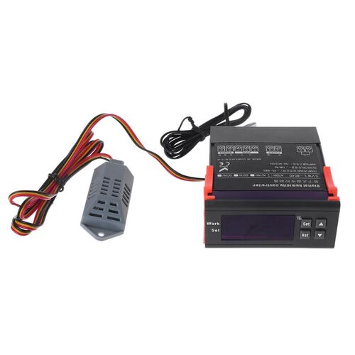 220V Digital Air Humidity Controller Meter Humidity Sensor H