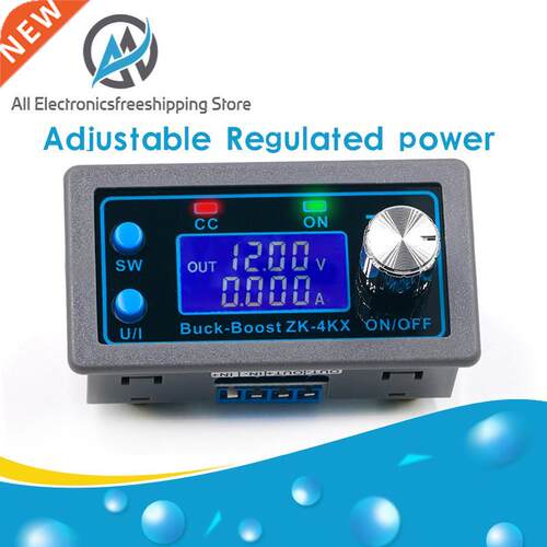 ZK-4KX CNC DC DC Buck Boost Converter CC CV 0.5-30V 4A Power