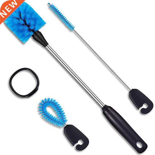 Stainless Steel Water Bottle Cleaning Brush Set,Long Handle