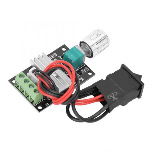 DC 6-28V PWM Motor Speed Controller CW CCW Reversible Regula