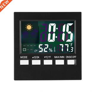 Alarm Clock Humidity Weather ation Display Teer Meter wi