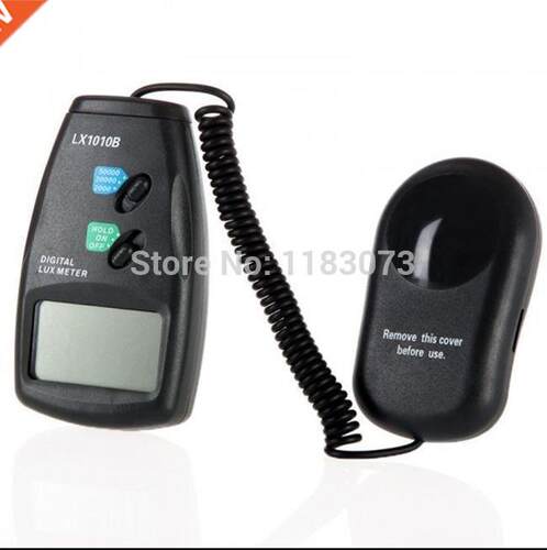 Brand 3 Range Digital LCD 50000 Lux Meter Photometer Luxmete