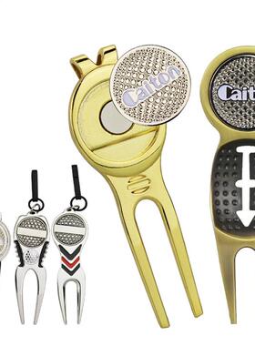 1Pc Steel Golf Divot Repair Tool Pitch Groove Cleaner Golf P