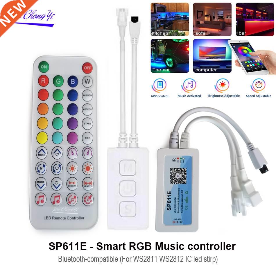 SP611E Remote LED Controller Bluetooth-compatible IR Music S-封面