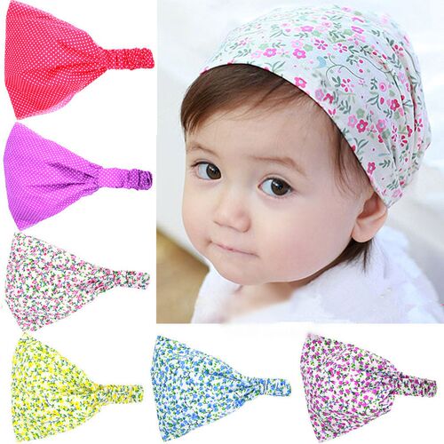 Floral Spring Summer Baby Hat Cotton Girl Boy Cap Children H
