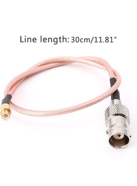 BNC Female To MCX Male RG316 Pigtail Cable 30cm RF Coaxial C