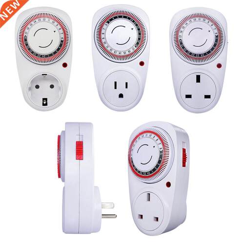 Program Timer Power Switch 230V Energy Saver 24 Hour EU /US