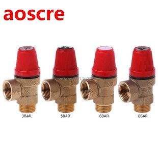 Brass Safety Valve Drain Relief Swithch For Solar Water Heat
