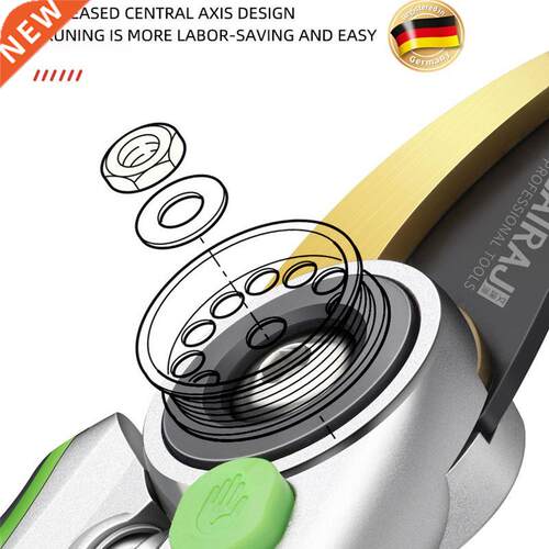 AIRAJ Pruning Shear Garden Tools Labor Saving Scissors Garde