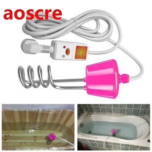 Protable 1500W Electric Water Heater Floating Spiral Immersi