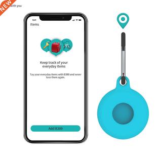 Silicone AirTag Case For Apple Airtags Locator Case With Hoo