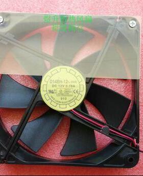 Y.L.FAN 140*140*25 D14BH 12 DC12V 0.70A 14CM 2 wire chassis