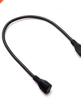 High Quality USB 2.0 Micro-B Female/Female Extension Cable W