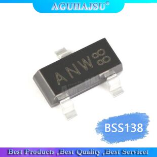 100PCS BSS138LT1G BSS138 SOT 200mA 50V silk screen J1 J1Y