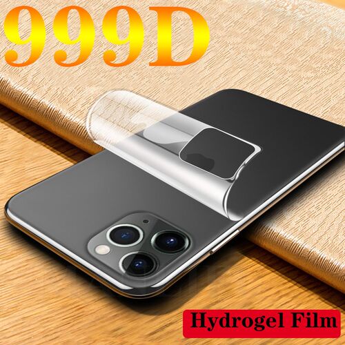 21D Front Back Silicone Soft TPU Hydrogel Film For iPhone 12