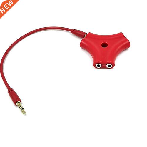 3.5mm Headphone Earphone ereo Audio Splitter 1 Male to 5