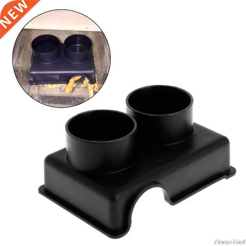 Reptile Feeder Multi Functional 3 in 1 Feeding Bowl Drinking