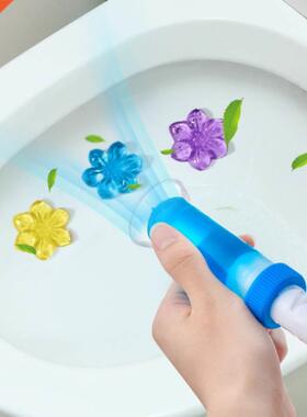 Flower Aromatic Toilet Gel Toilet Deodorant Cleaner Toilet F