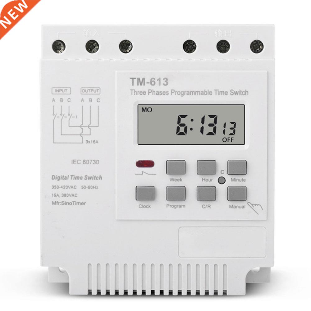 Relay Timer Switch Controller 380V Wire Connectors Intellige
