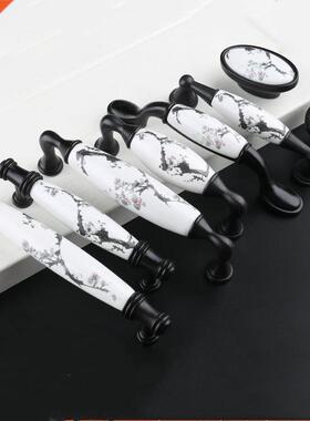 Chnese style ceramc cabnet door handle modern European st