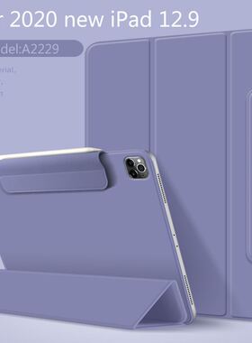 iPad Pro 2020 12.9 inch case Smart cover Tri-fold magnet Bac