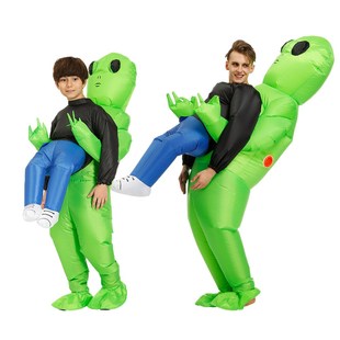 Adult Kids Alien Inflatable Costume Boys Girl Party Cosplay