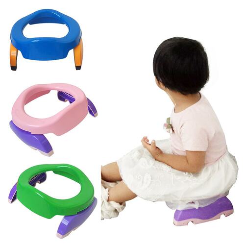 Portable Baby Chamber Pots Foldaway Infant Toilet Training