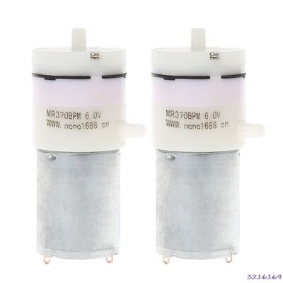 2x DC V-6V 5V 70 Motor Micro Mini Air Pump Vacuum For Aqua