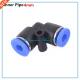 Pneumatic Connector Elbow Push Shaped Tube 4mm 5pcs