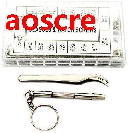 1000pcs Stainless Steel Small Screws Nut Assortment kit Repa