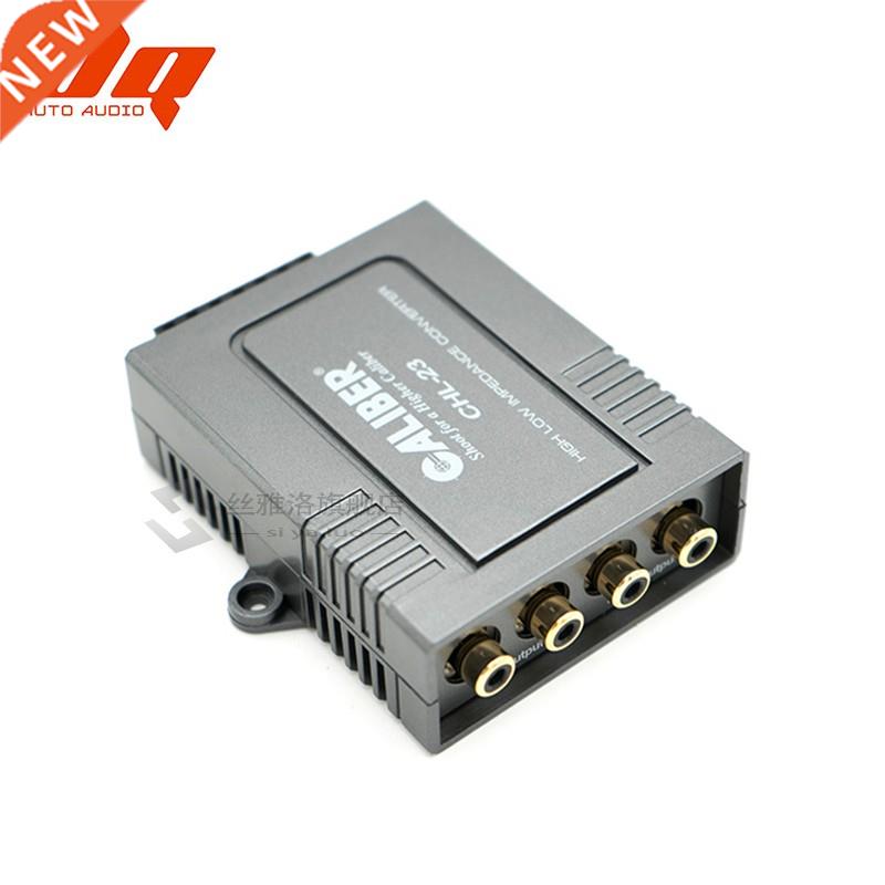 1 Pcs 4 Channel Speaker High To Low Level Converter RCA Outp