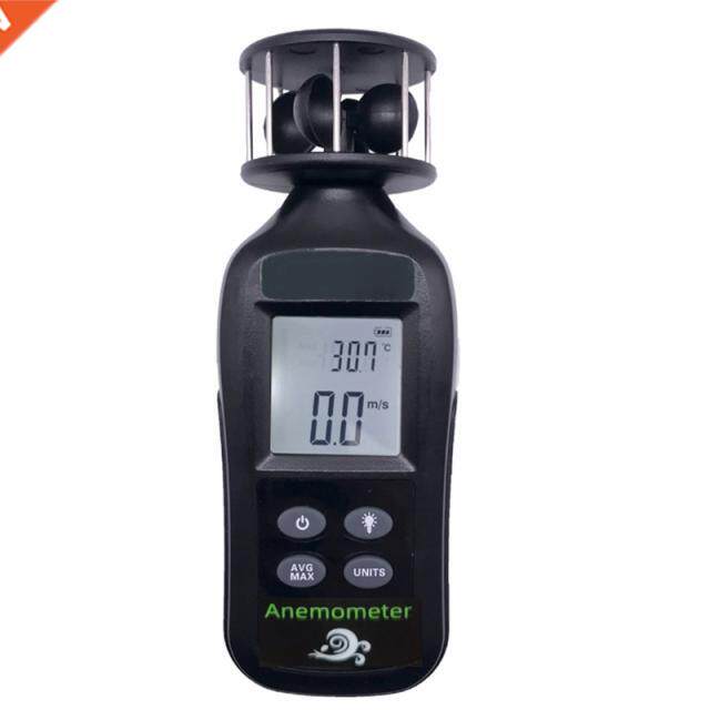 Digitl nemometer Hndheld LCD Wind Speed Meter Mesuring W - 实物图