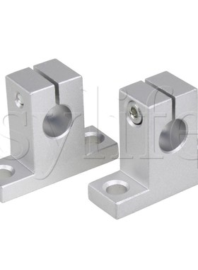 2pcs Aluminum Alloy Linear Rail Shaft Support Motion Ball Sl