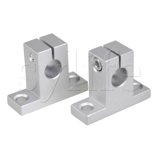 2pcs Aluminum Alloy Linear Rail Shaft Support Motion Ball Sl