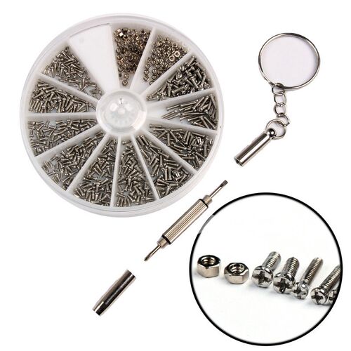 600 Pcs/Set Small Stainless Steel Screws 12 Kinds of