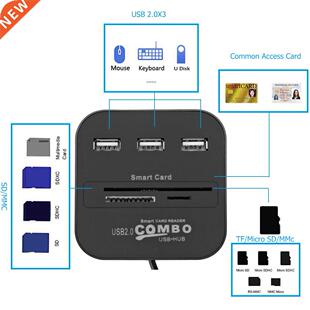 Portale US HU Smart Card Reader SIM TF SD ank Chip Card