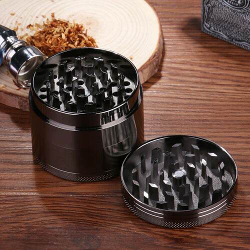 40mm 4 Layers Mini Metal Tobacco Weed Grinder Zinc Alloy Dry