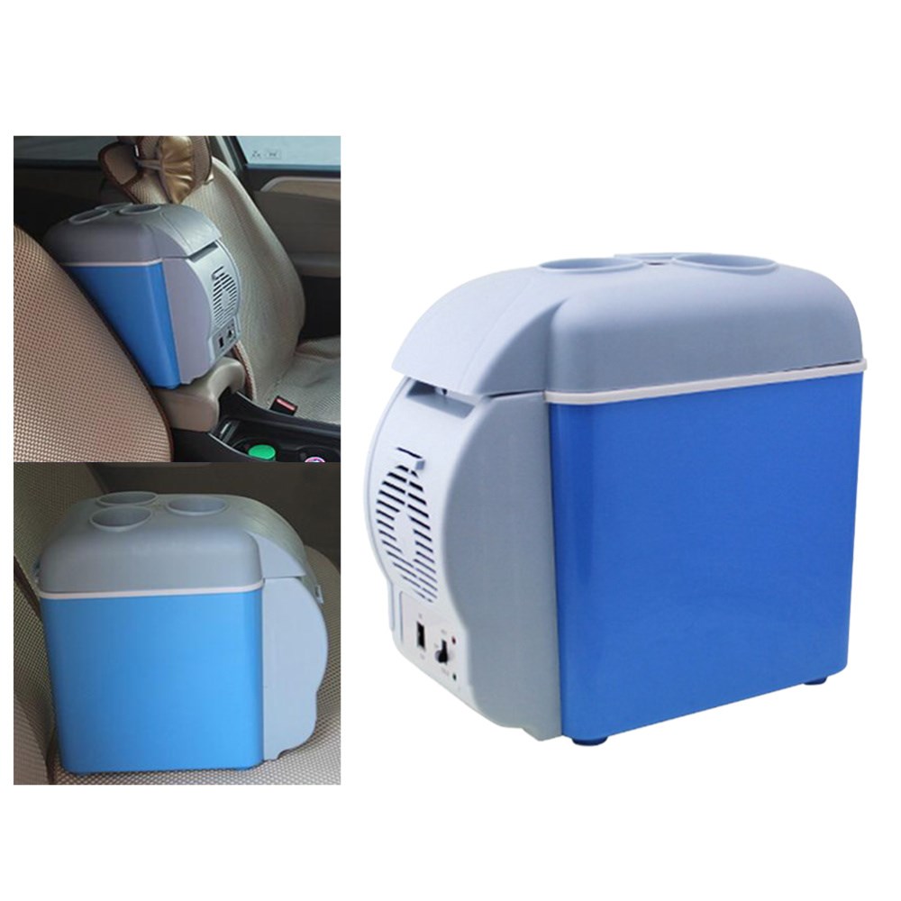 12V 7.5L Mini Car Fridge Cooler and Warmer Box for Car Vehic