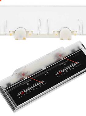 P 78WTC OG VU Meter Dual Header DB Amplifier Level Audio Met