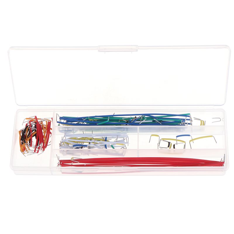 140pcs/set Solderless Breboard Jumper Cable Wire Kit  S