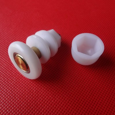 2pcs universal nylon pulley vintage Sliding door roller