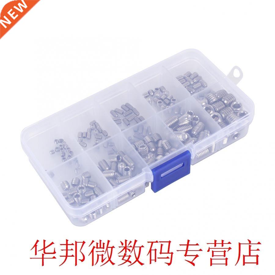 200pcs M3 M4 M5 M6 M8 Stinless Steel Hex Socket Set Screws