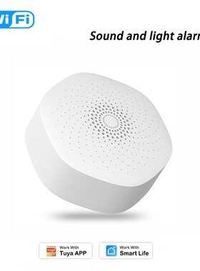 Tuya Smart Wifi Sound And Light Alarm One-click Network