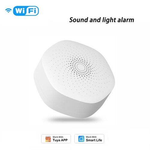 Tuya Smart Wifi Sound And Light Alarm One-click Network